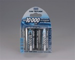 Ansmann 10.000 mAh D oplaadbare batterijen